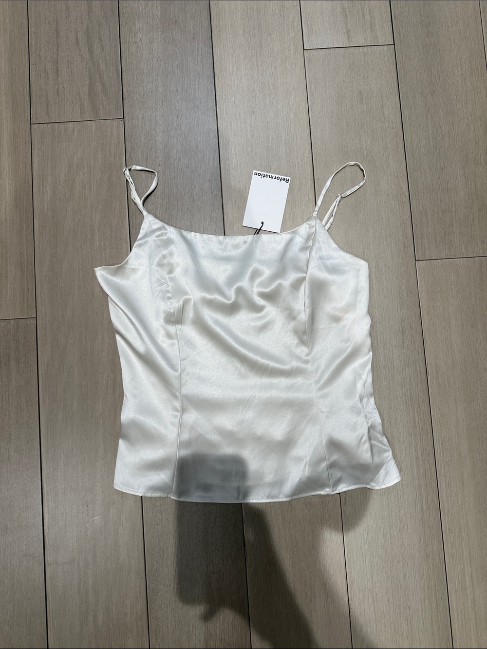 Reformation Isla Satin Too- Fior Di Latter